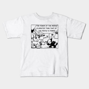 POWER OF THE PEOPLE Kids T-Shirt